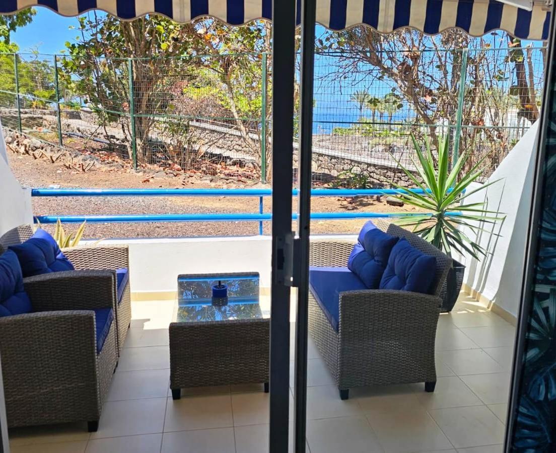 Blue Bay Paradise - Beach Front Apartment With Sea View Playa Paraiso  Exterior photo