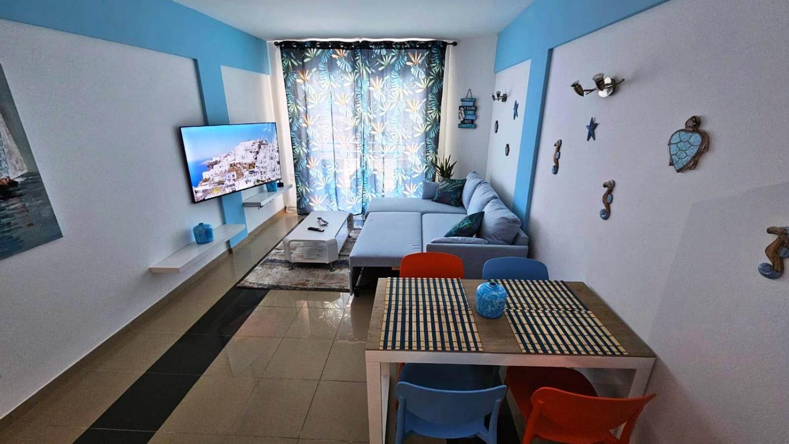 Blue Bay Paradise - Beach Front Apartment With Sea View Playa Paraiso  Exterior photo